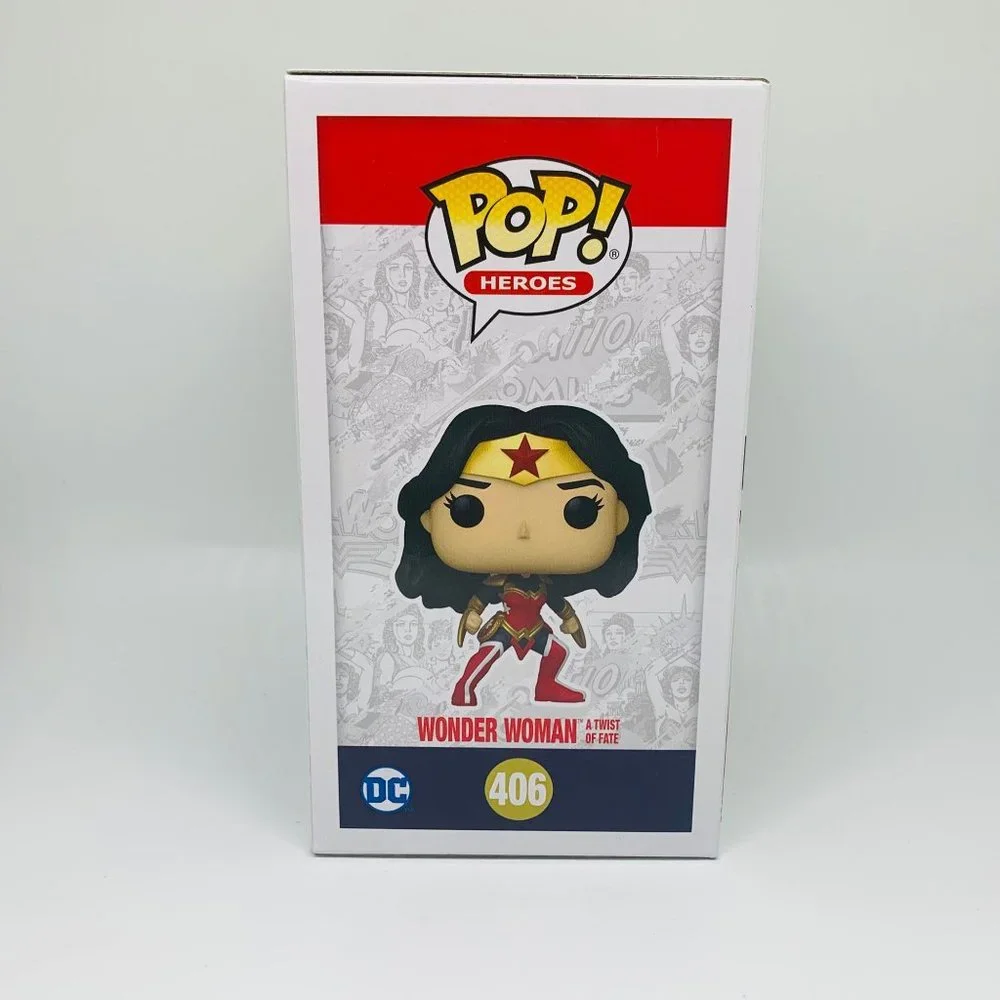 Funko POP! DC Comics Wonder Woman 80th Anniversary A Twist of Fate Figure #406!